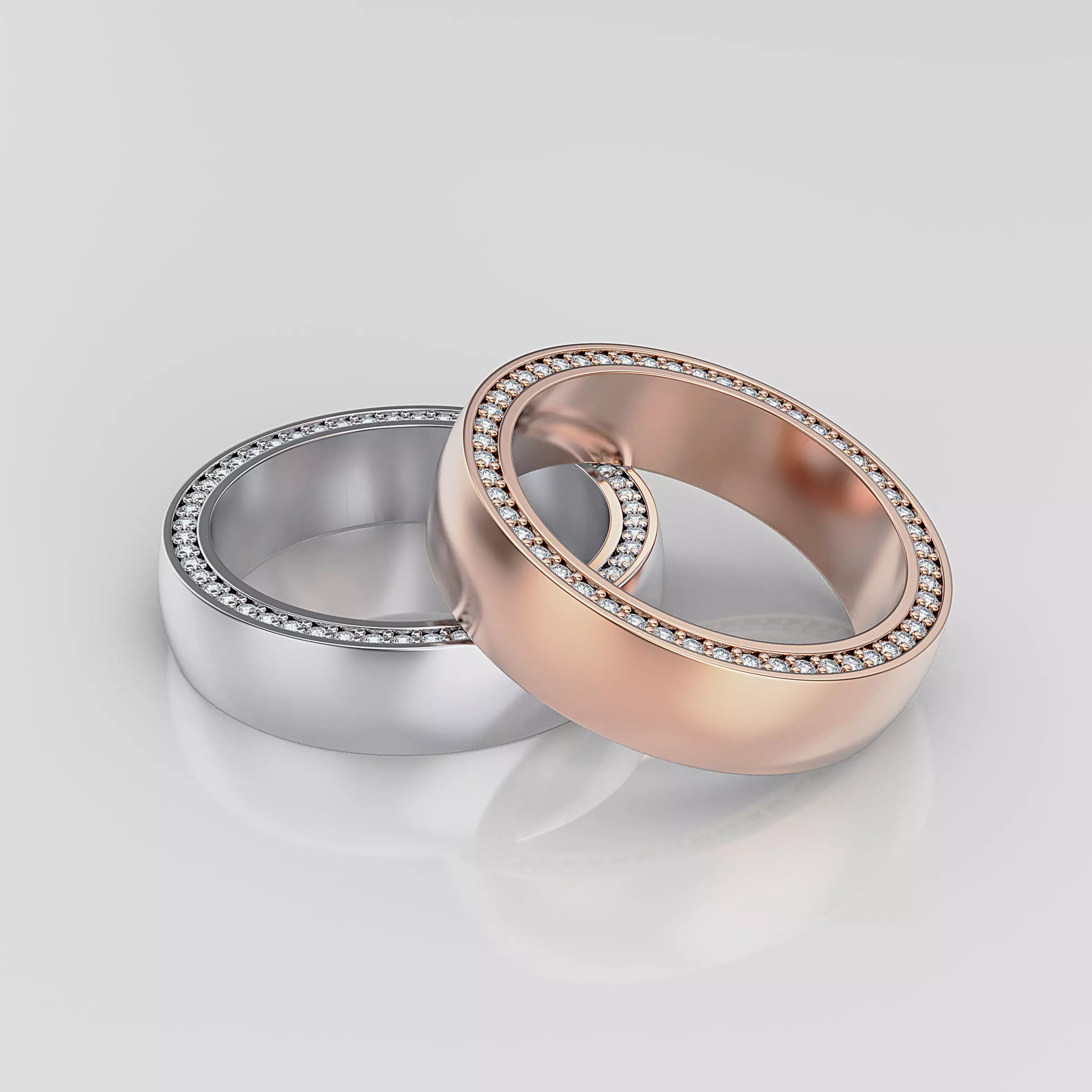Wedding Band 3D print model_0