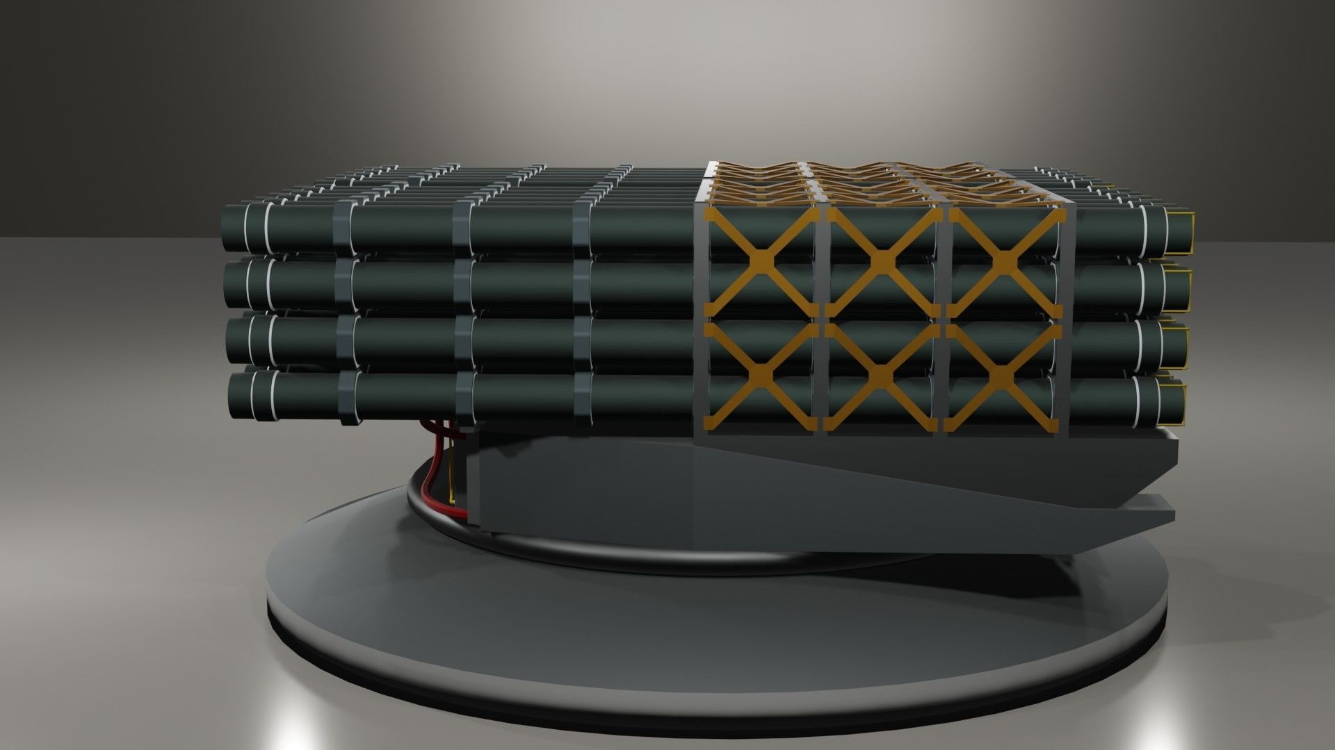 Launcher missile 3D model_14