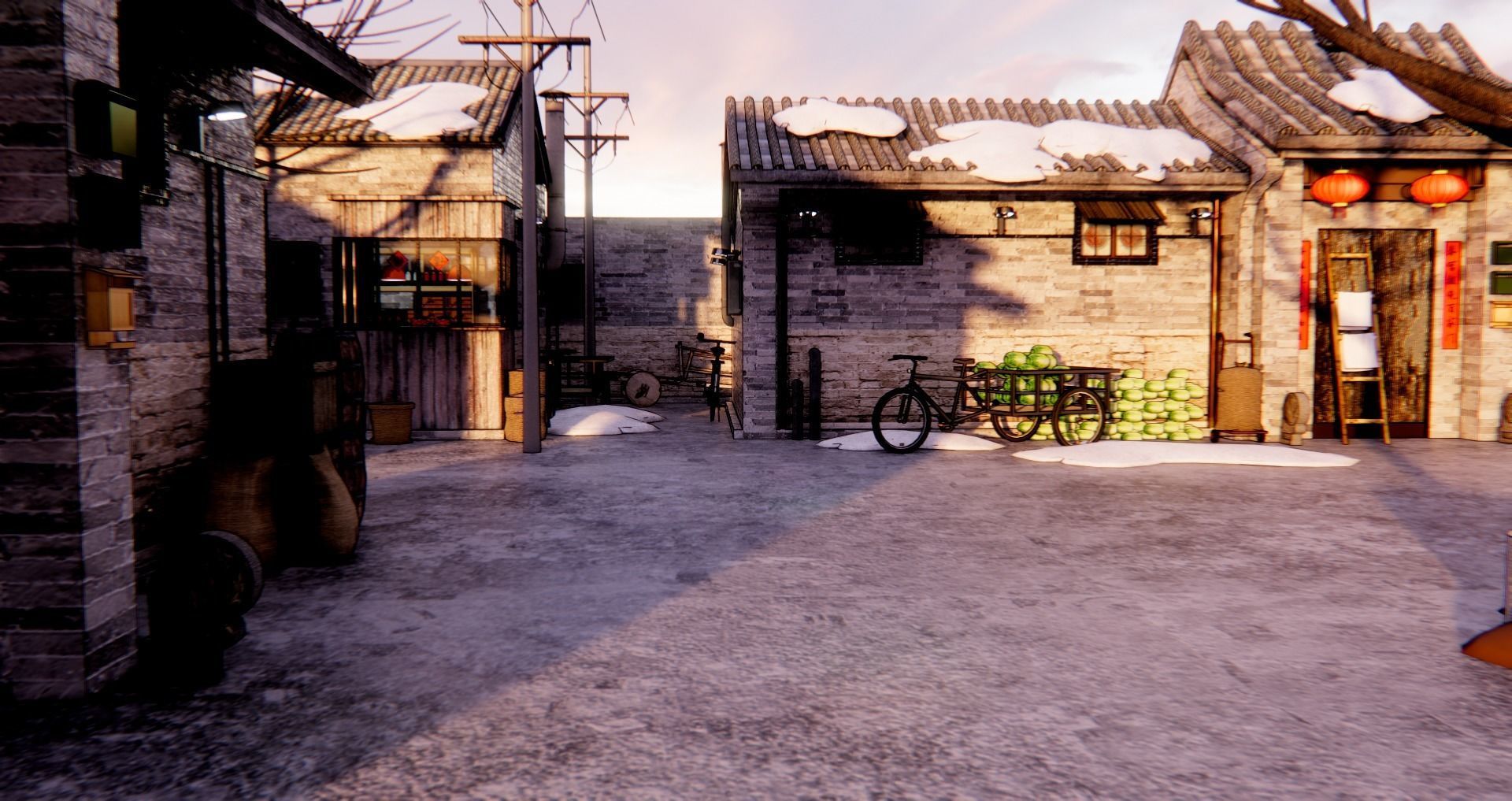 traditional-chinese-streets-in-beijing-3d-model-cgtrader