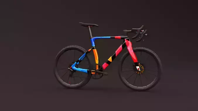 Road bike special edition grafiti