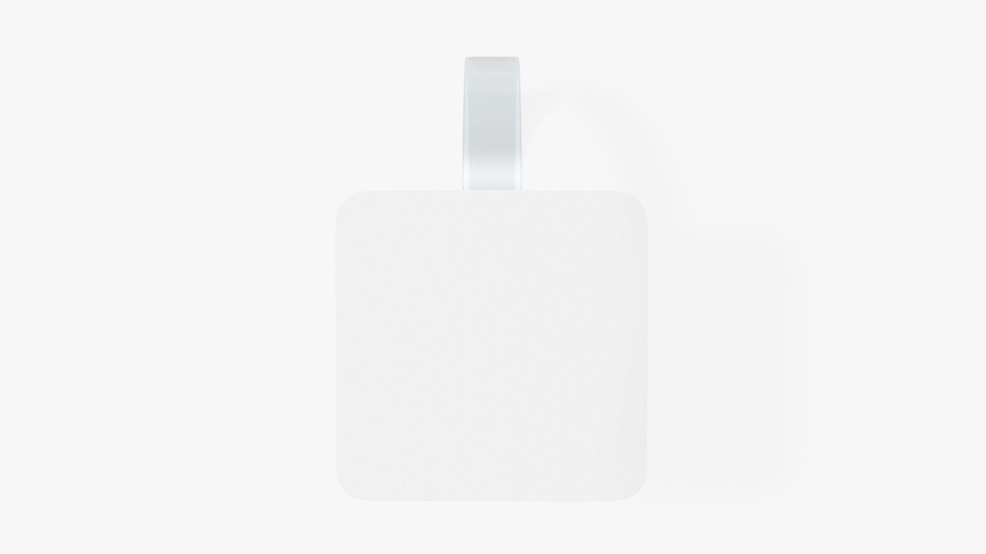 Square wobbler Low-poly 3D model_1