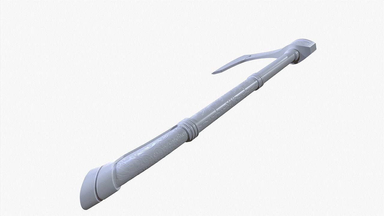 Battle Axe 3D print model_2