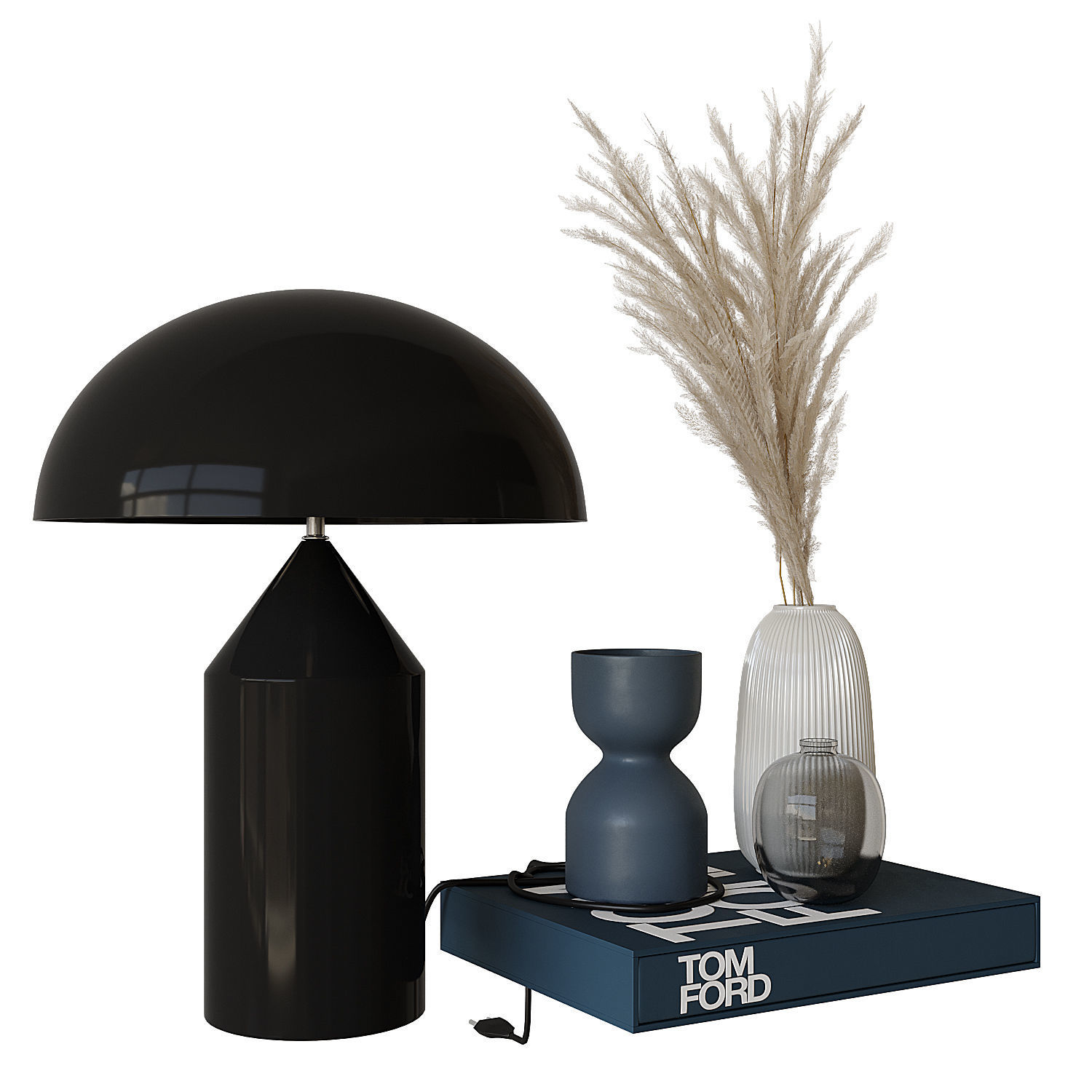 Decor Set Tom Ford 3D model_1