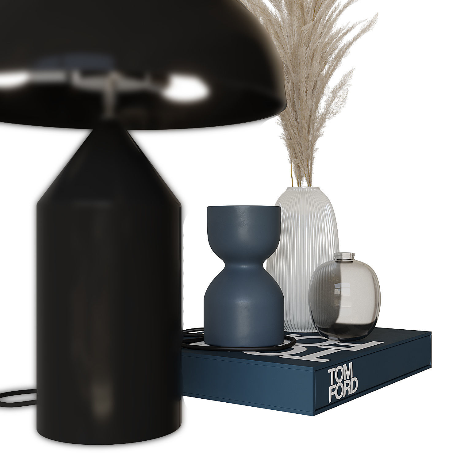 Decor Set Tom Ford 3D model_3