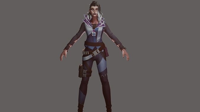 Fade valorant 3D model