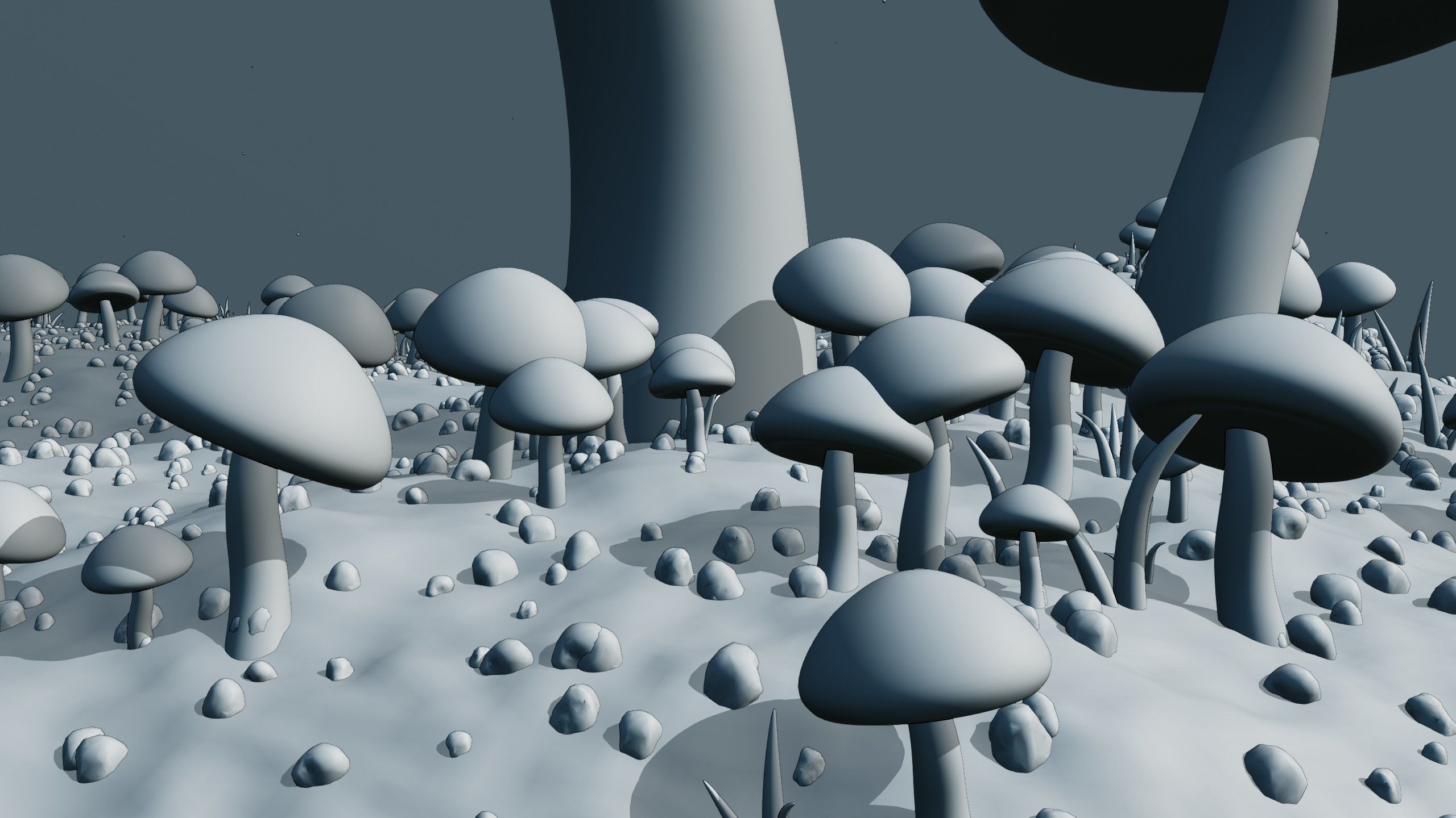 Magical Mushrooms 3D model_13