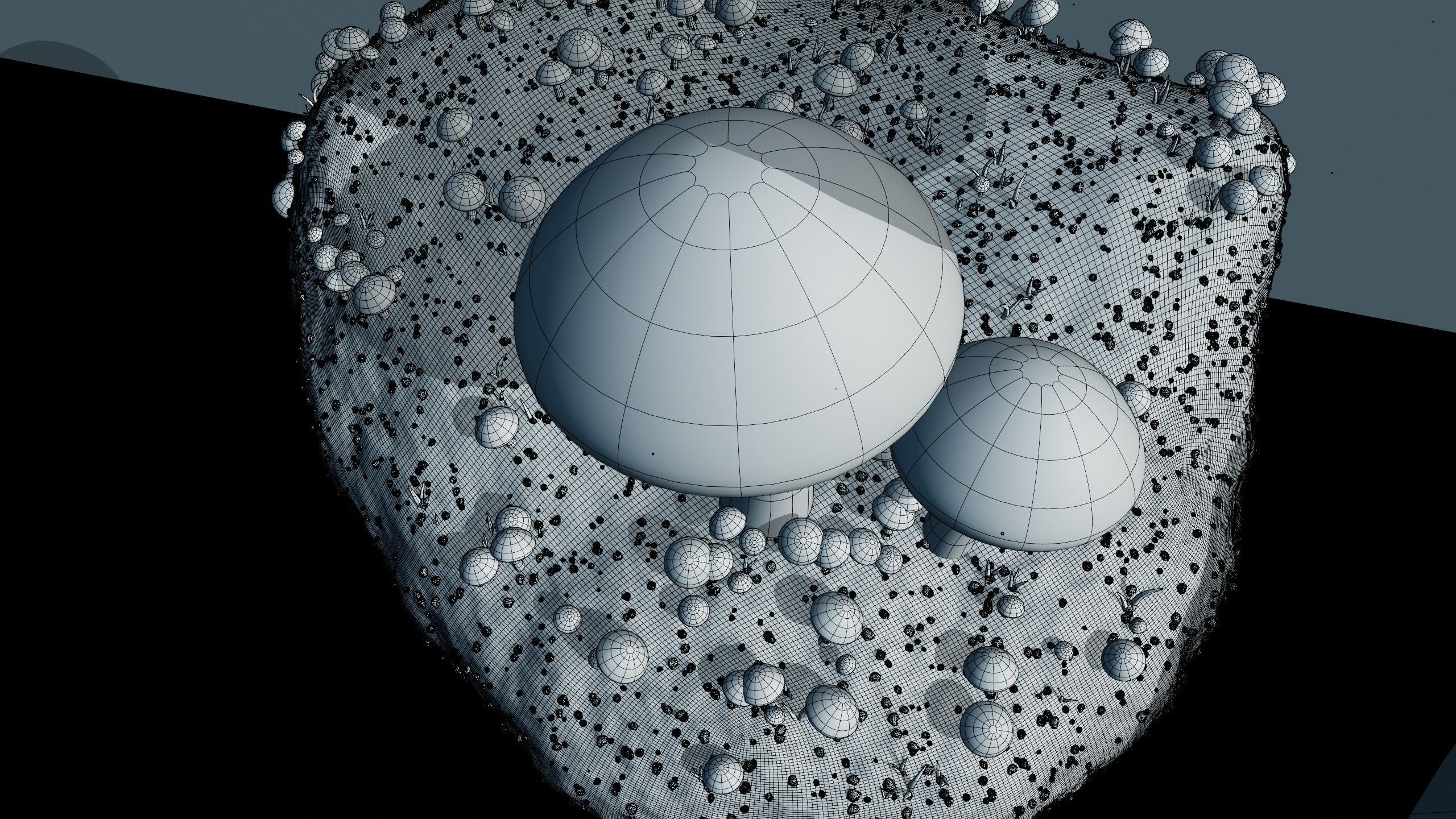 Magical Mushrooms 3D model_19