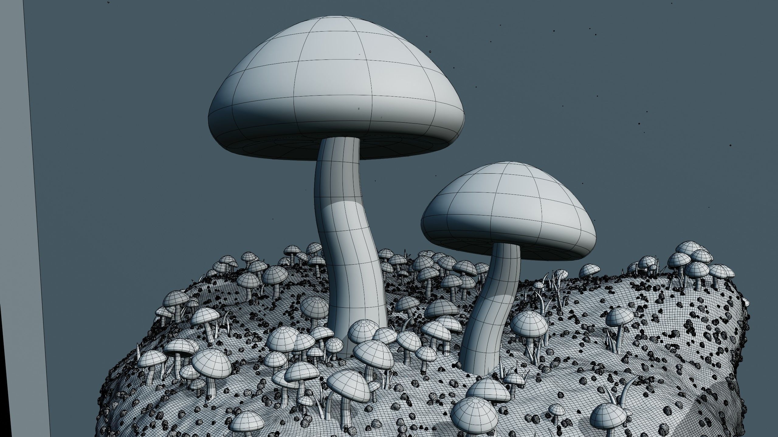 Magical Mushrooms 3D model_17