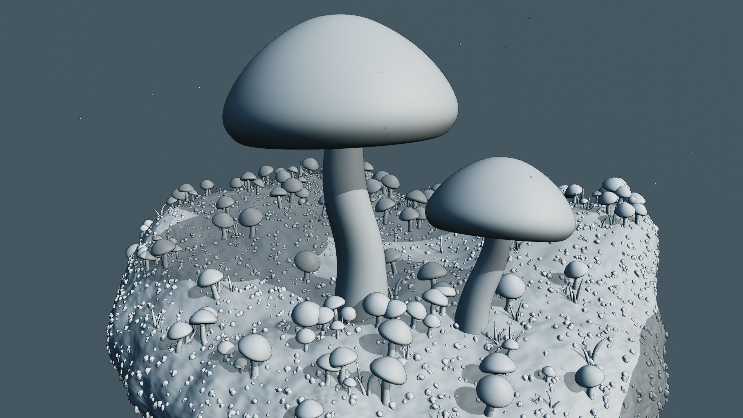 Magical Mushrooms 3D model_14