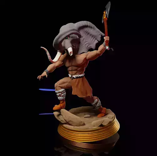 Yag - The Elephant Barbarian - Tabletop