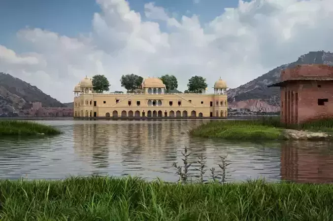 a mosque indian palace