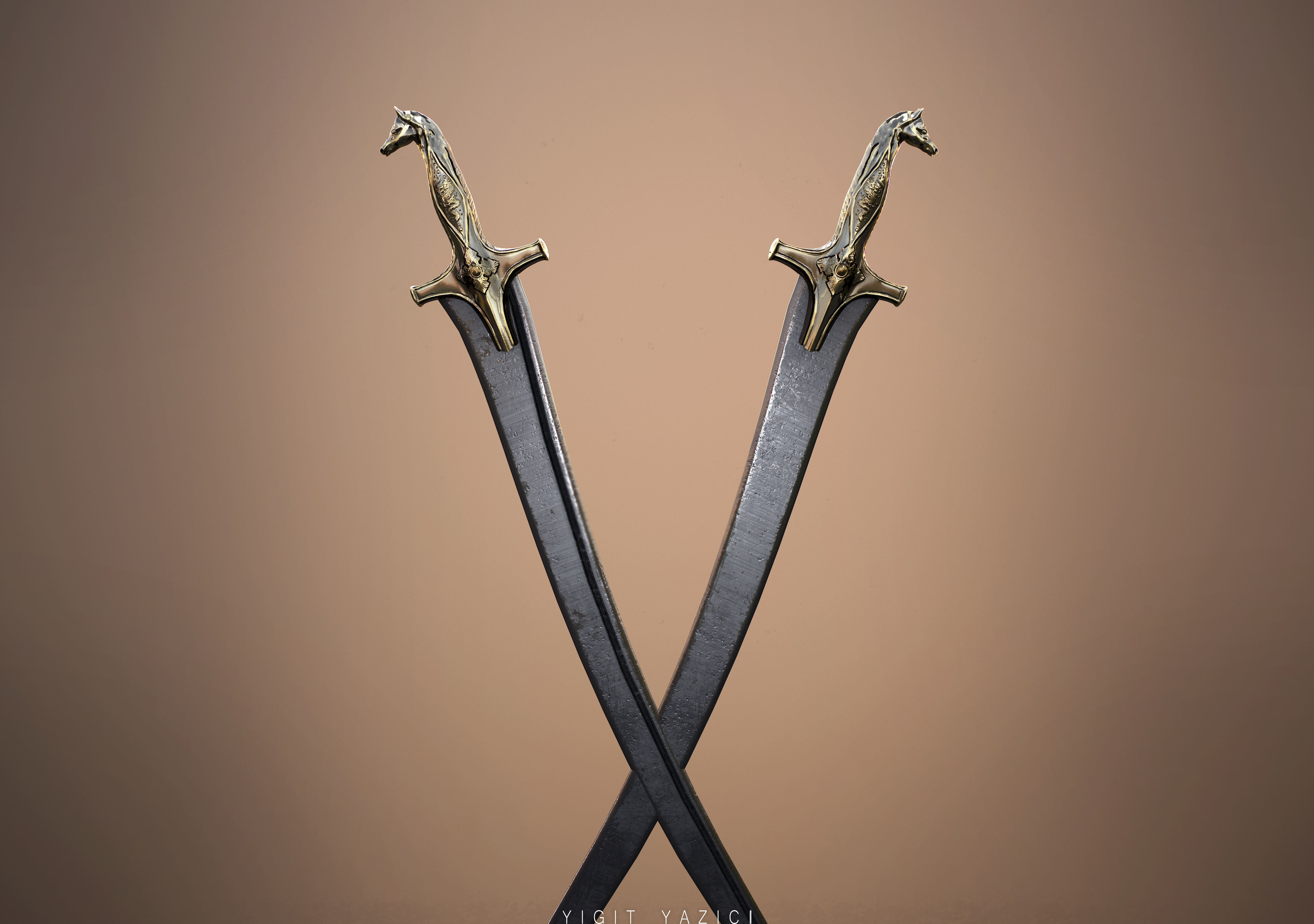 Blade Of The Ancients - Head Of Horse 3D model_3