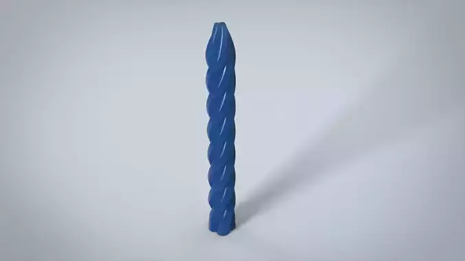 Pack candle for silicone molds