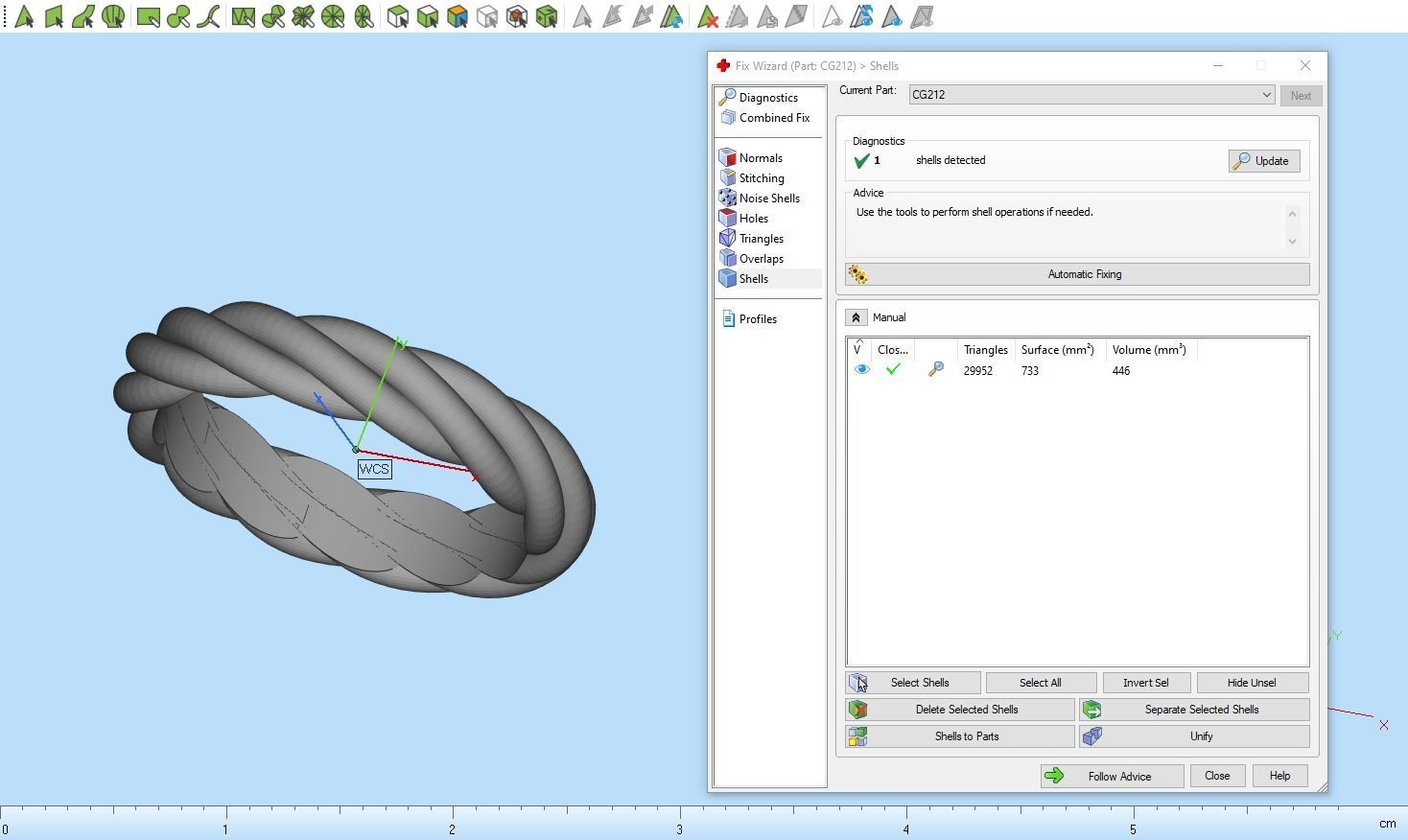 braid ring model 212 3D print model_10