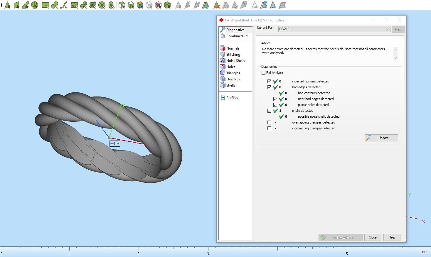 braid ring model 212 3D print model_2
