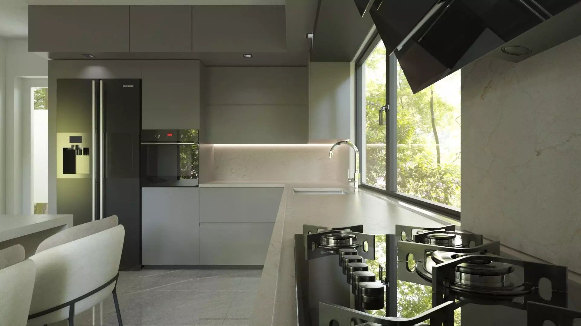 Kitchen Design Free 3D model