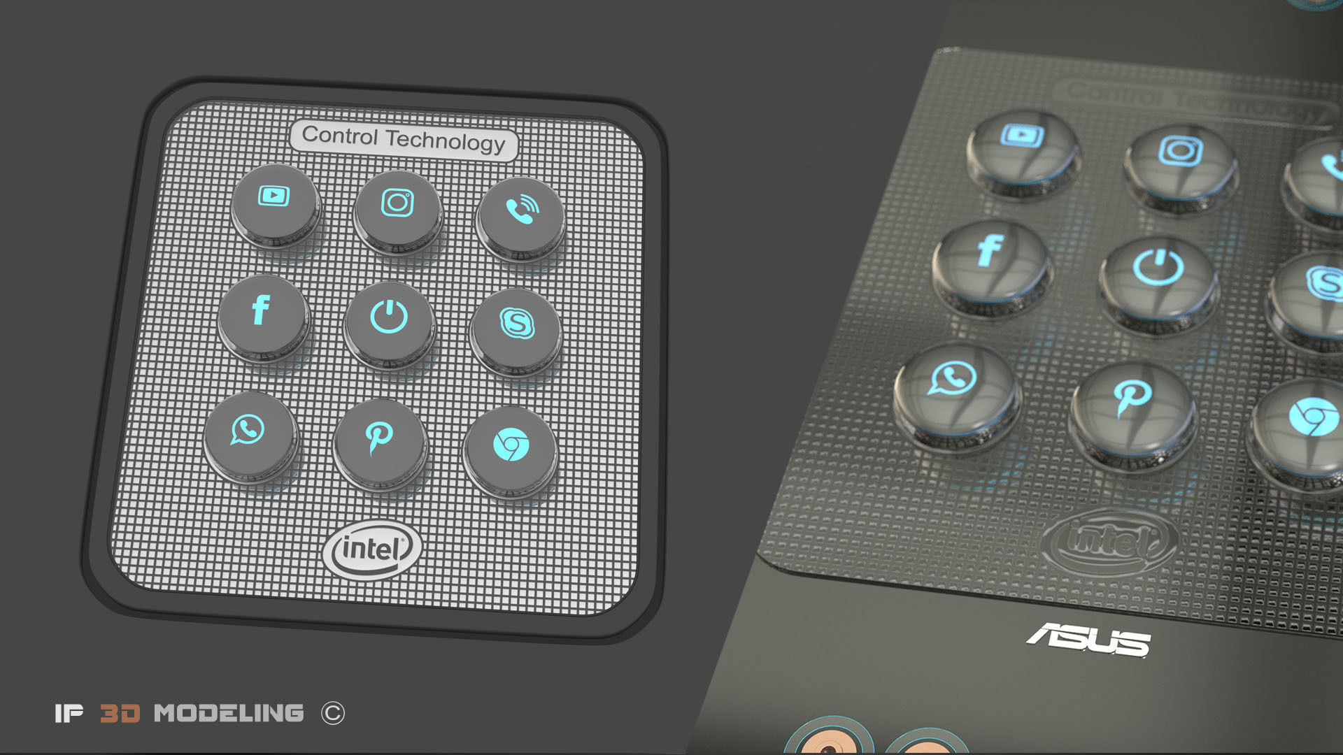 Electrical system 3D model_2