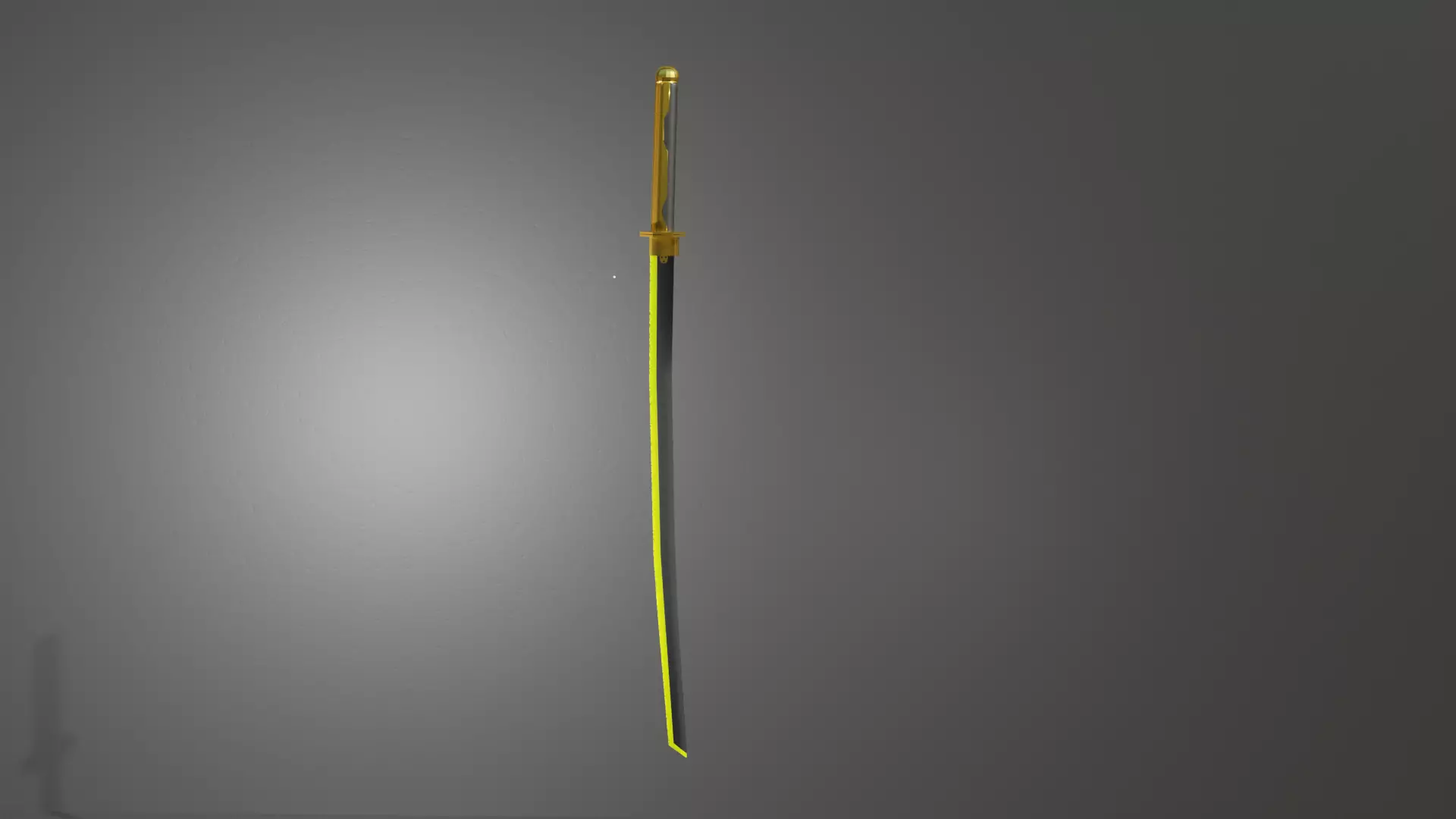 Katana sword Free 3D model_0