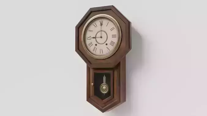  Pendulum Clock 3D model