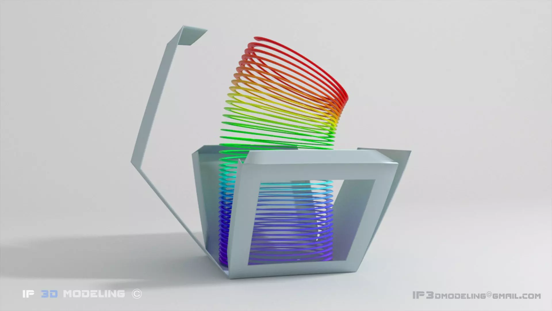 Color of the raibow 3D model_0