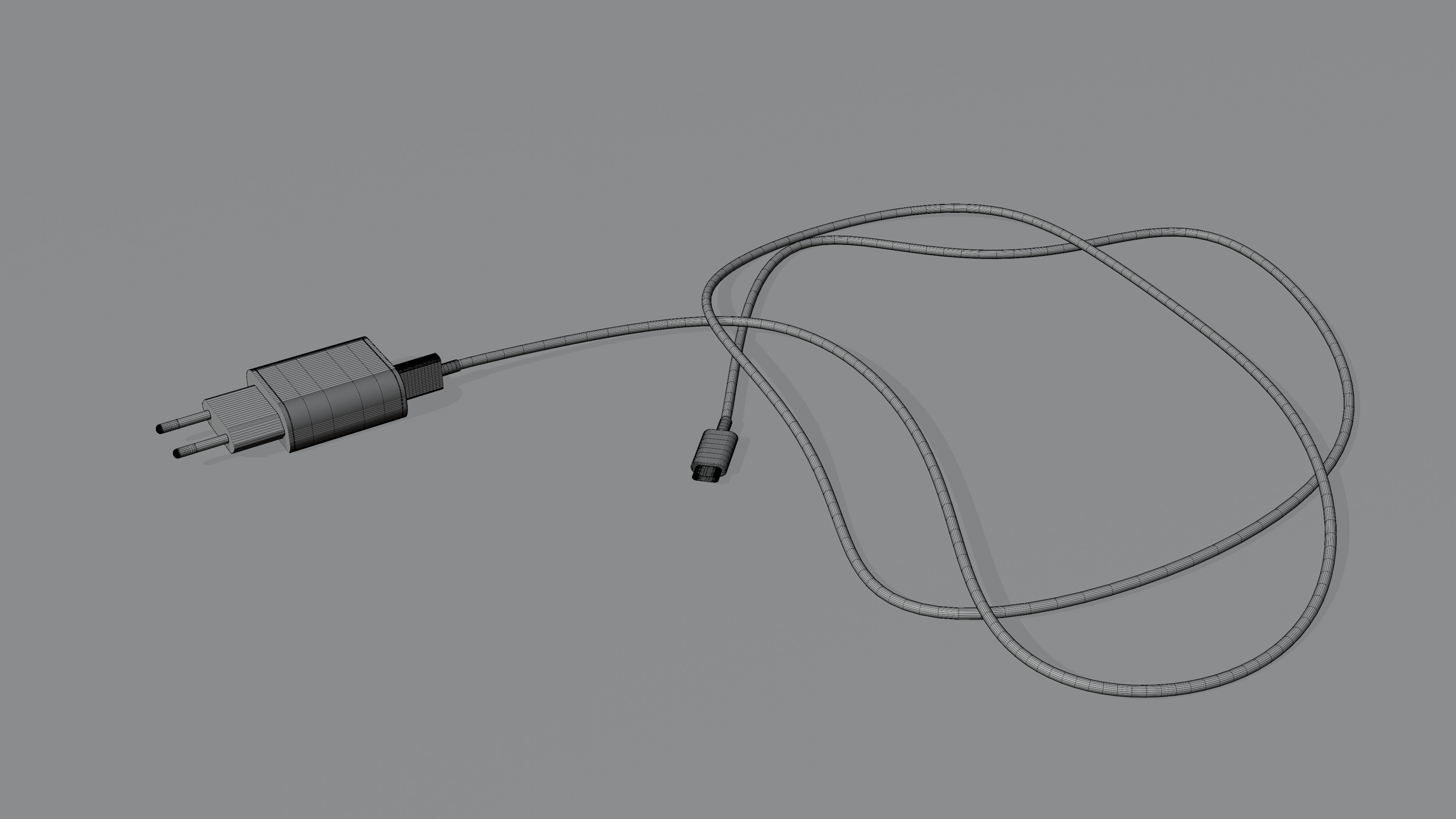 Charger Model Free 3D model_1