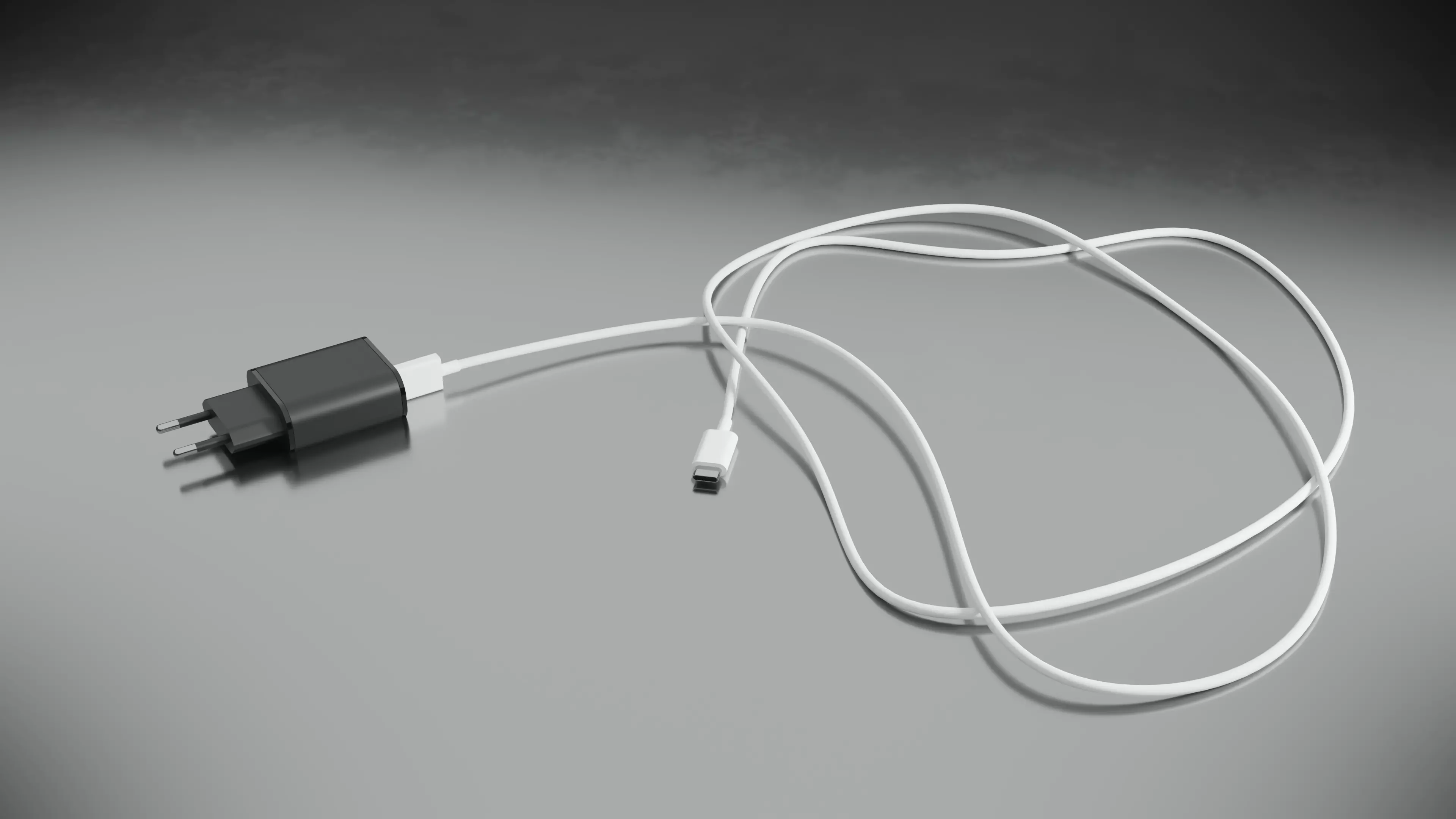 Charger Model Free 3D model_0