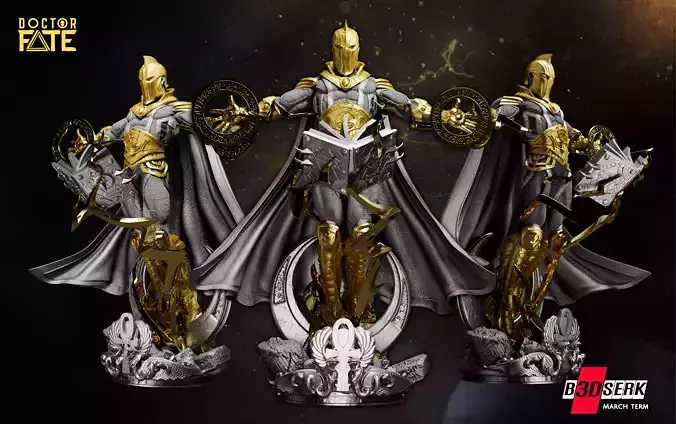 B3DSERK March Term DR Fate Sculpture 3D print model 3D print model