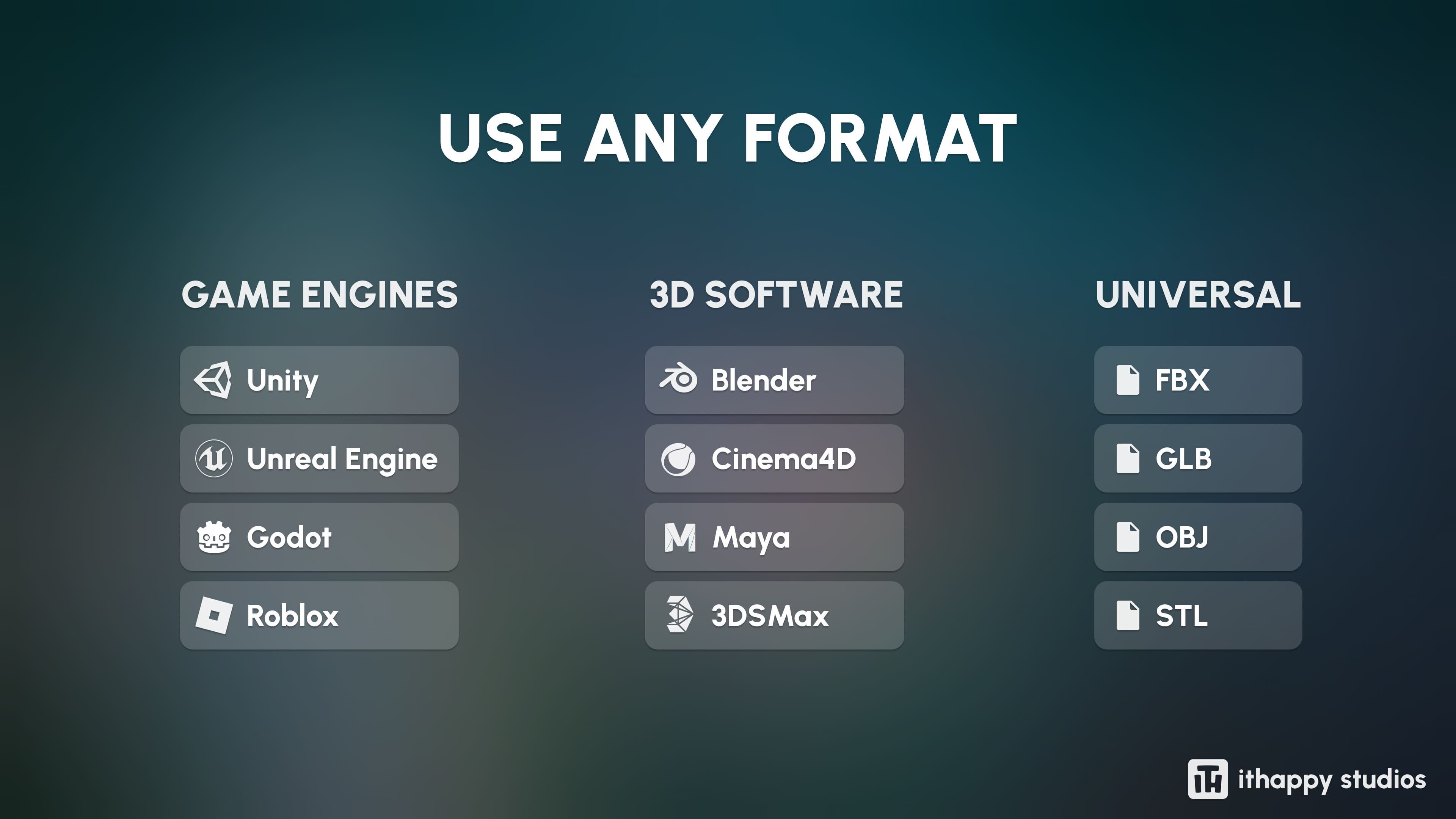 Cemetery Low-poly 3D model_2
