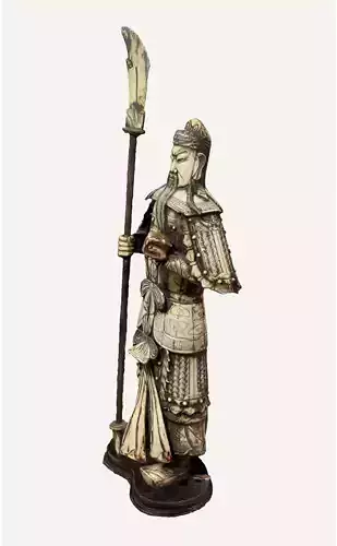 Japanese Warrior Statue