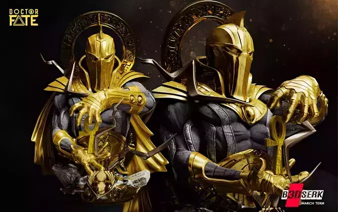 B3DSERK March Term DR Fate Bust 3D print model