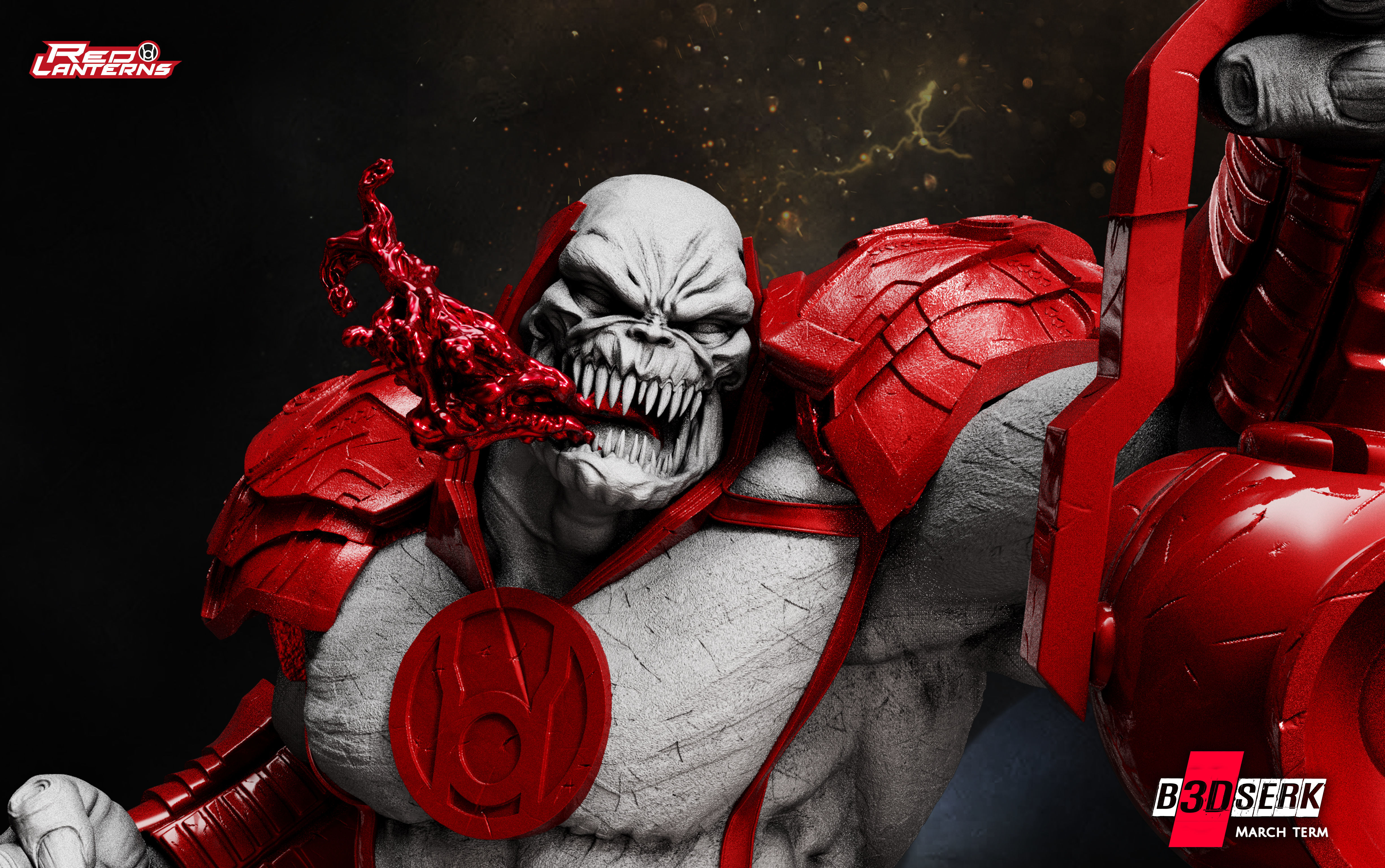 B3DSERK March Term Atrocitus Sculpture 3D print model 3D print model_7