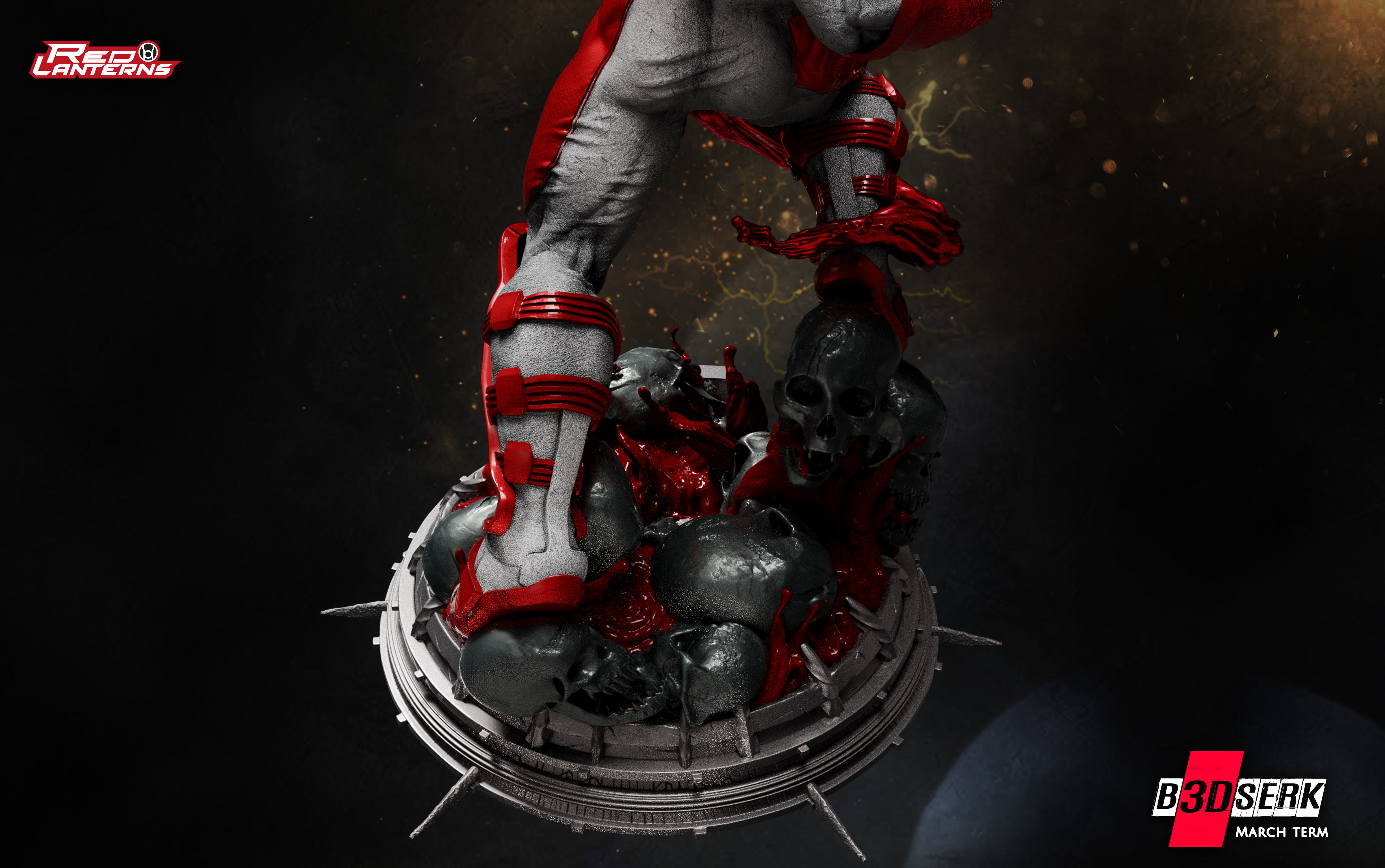 B3DSERK March Term Atrocitus Sculpture 3D print model 3D print model_17