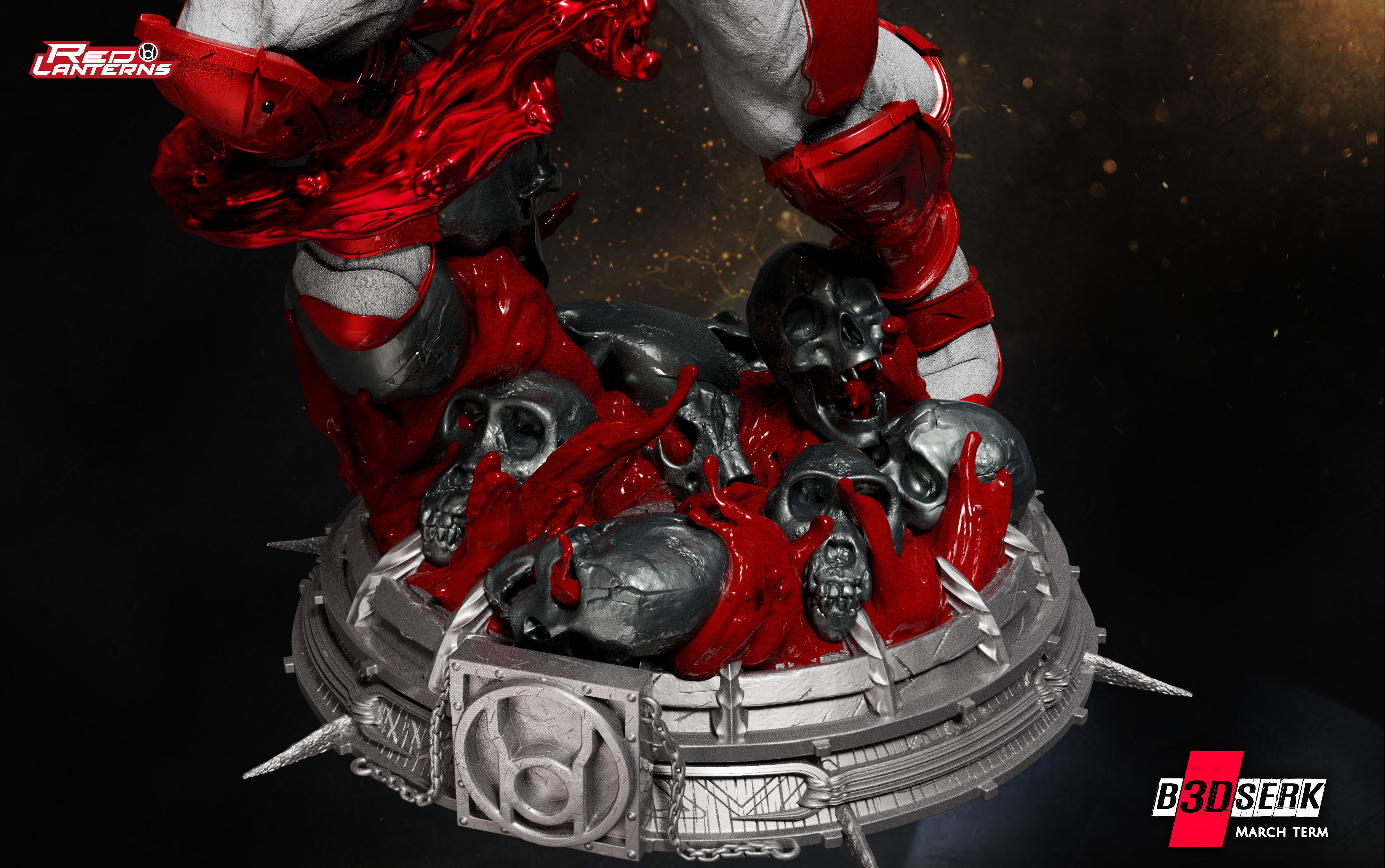 B3DSERK March Term Atrocitus Sculpture 3D print model 3D print model_16