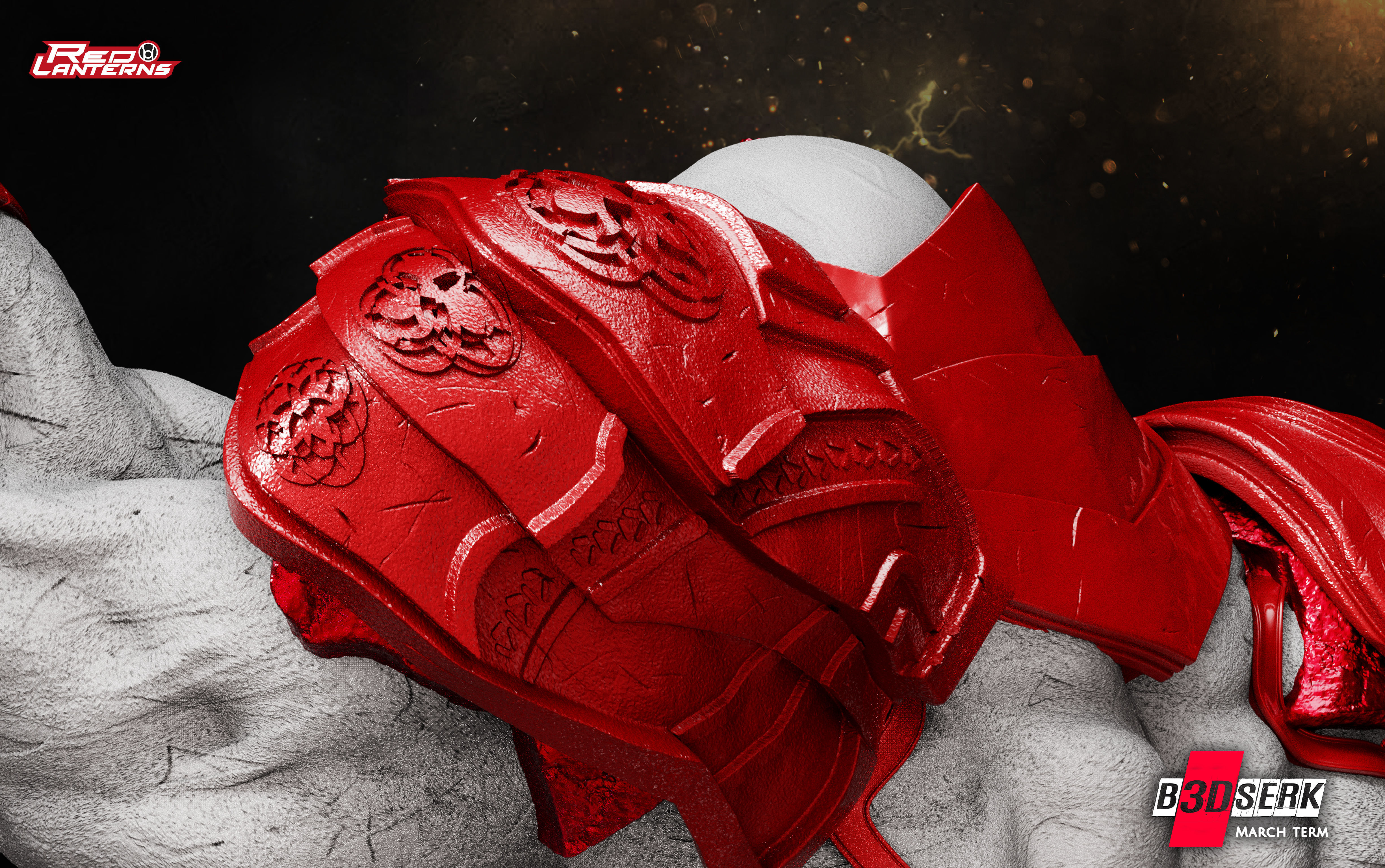 B3DSERK March Term Atrocitus Sculpture 3D print model 3D print model_12