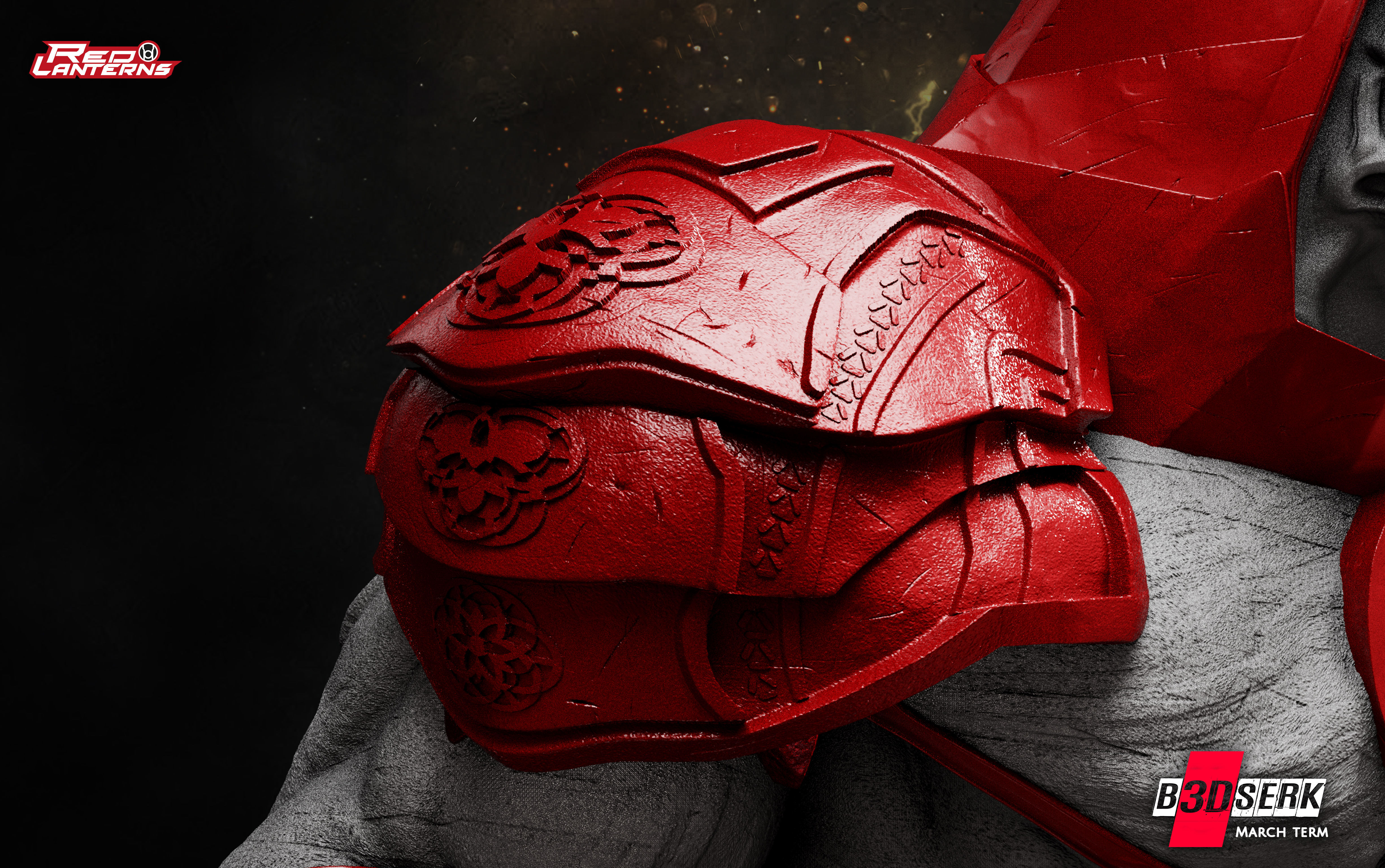 B3DSERK March Term Atrocitus Sculpture 3D print model 3D print model_13