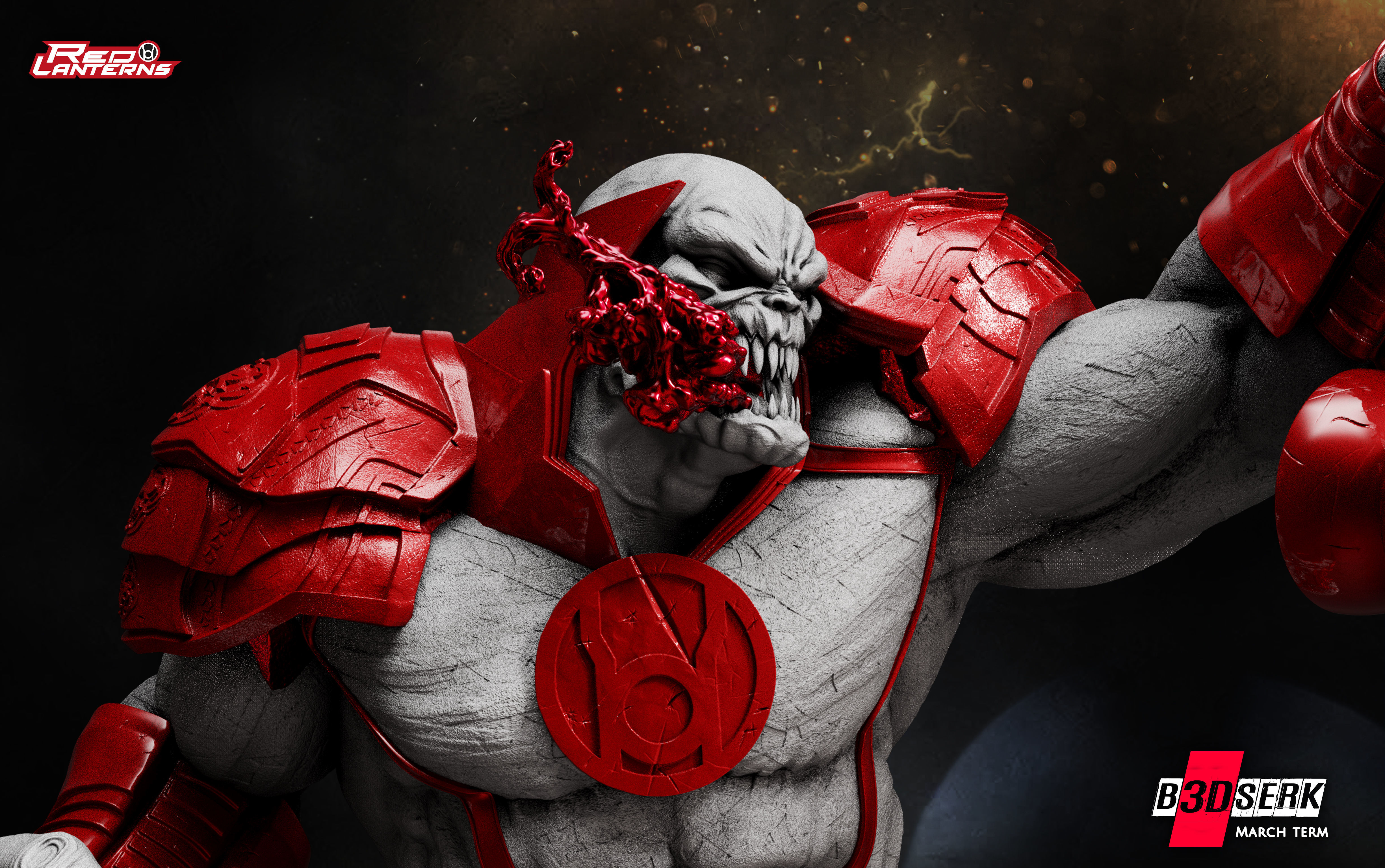 B3DSERK March Term Atrocitus Sculpture 3D print model 3D print model_4