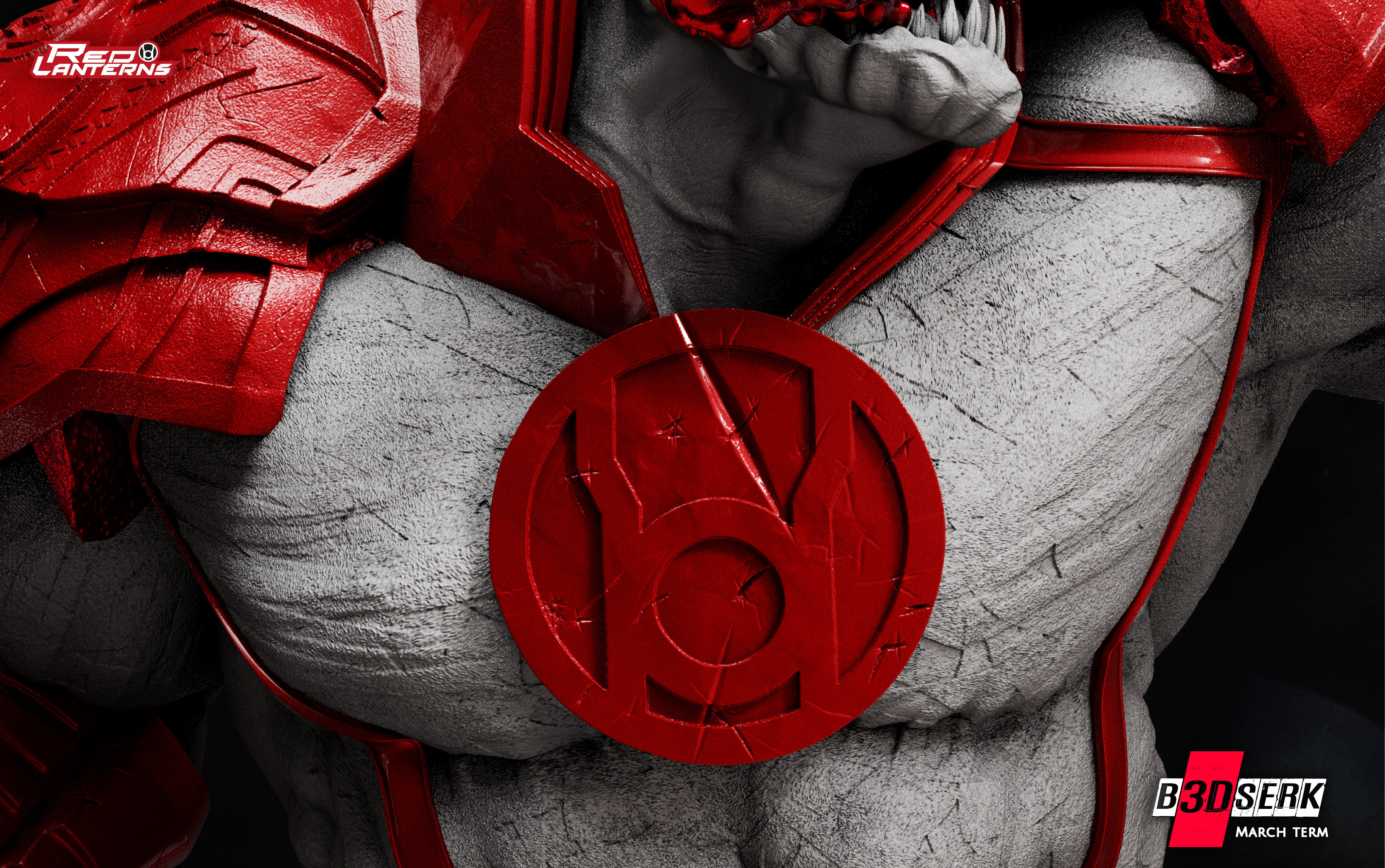 B3DSERK March Term Atrocitus Sculpture 3D print model 3D print model_8