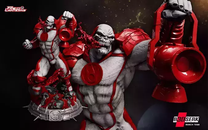 B3DSERK March Term Atrocitus Sculpture 3D print model  3D print model
