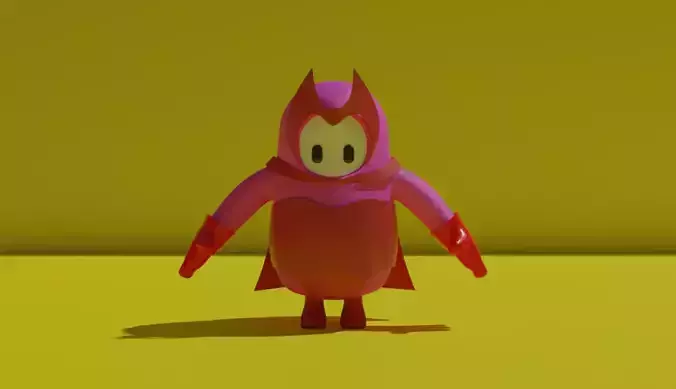 Fall Guy Wanda  3D model