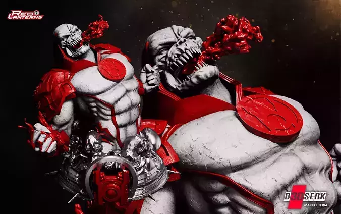 B3DSERK March Term Atrocitus Bust 3D print model 