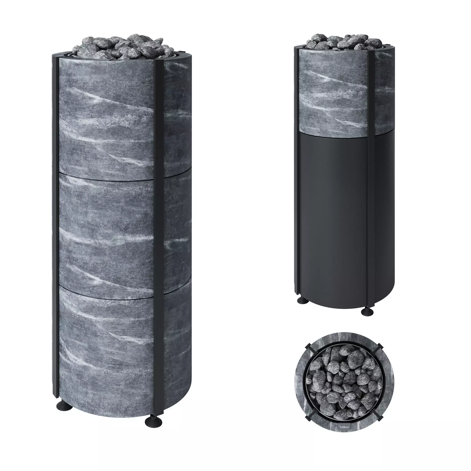 Electric Heaters Set9 Tulikivi Naava Nobile 3D model_0