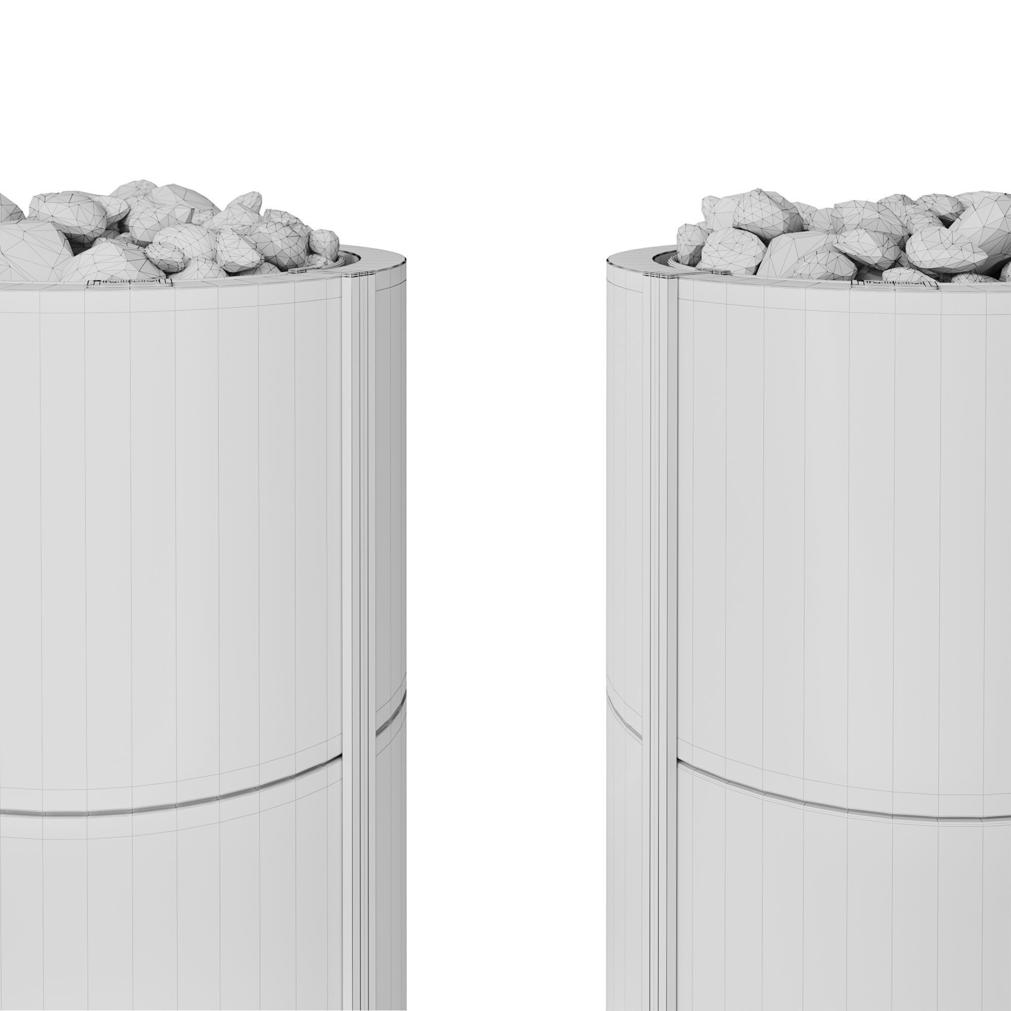 Electric Heaters Set9 Tulikivi Naava Nobile 3D model_6