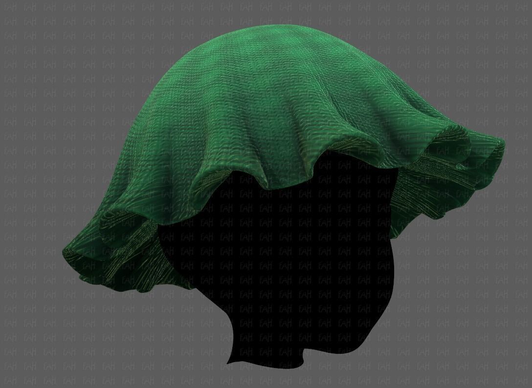 Cap V24 Low-poly 3D model_2