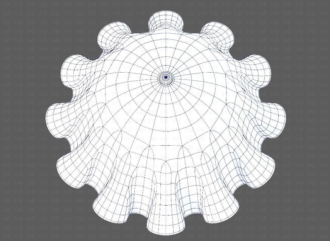 Cap V24 Low-poly 3D model_34