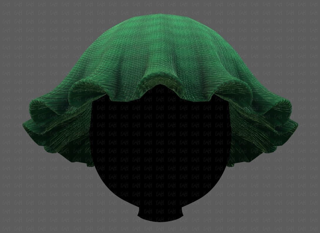 Cap V24 Low-poly 3D model_17