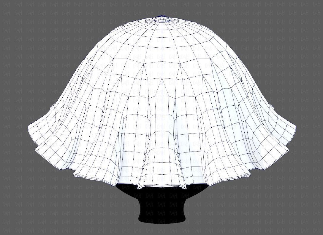Cap V24 Low-poly 3D model_29