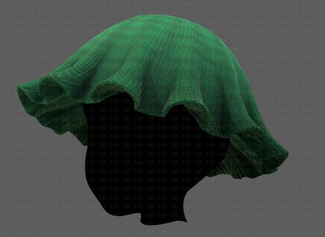 Cap V24 Low-poly 3D model_24