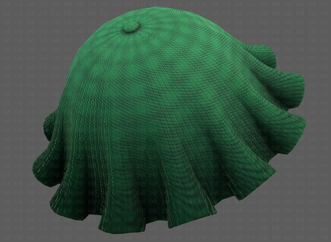 Cap V24 Low-poly 3D model_43