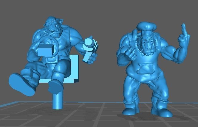 Nobz Burgers 3D print model_9