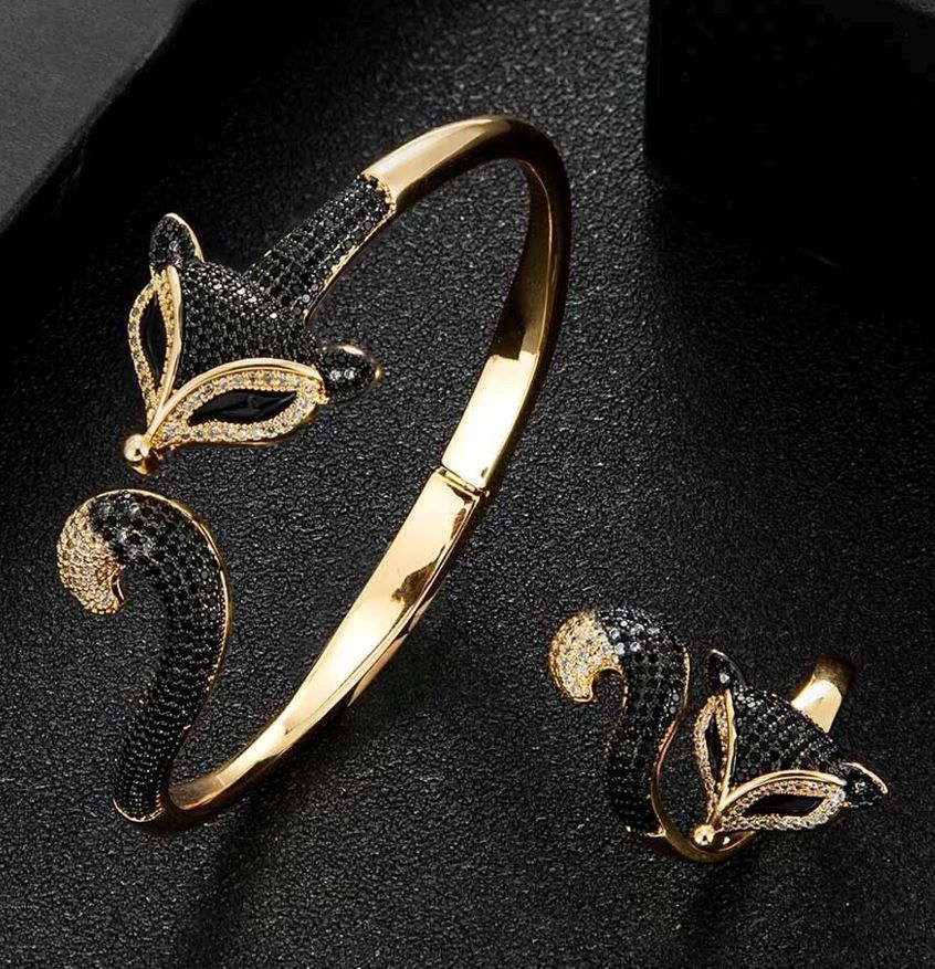 set fox jewelry 3D model_6